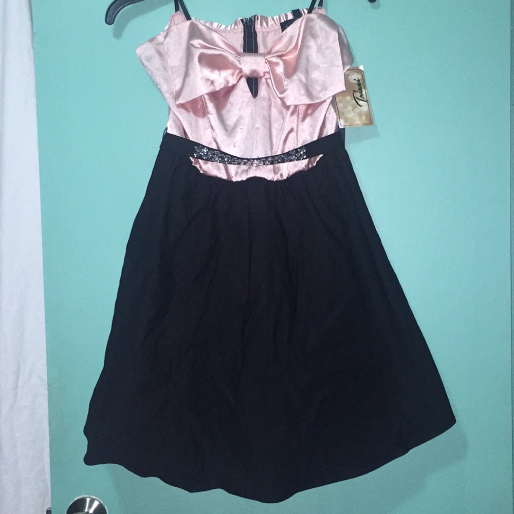 Girly Strapless dress 🌸💖